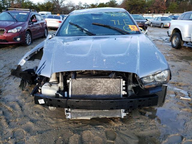 2C3CDXBG2EH155032 - 2014 DODGE CHARGER SE SILVER photo 5