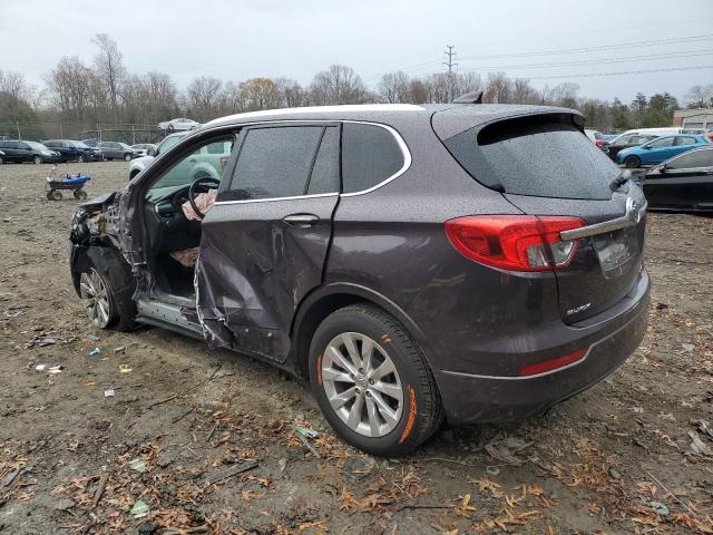 LRBFXBSA1HD124353 - 2017 BUICK ENVISION ESSENCE PURPLE photo 2