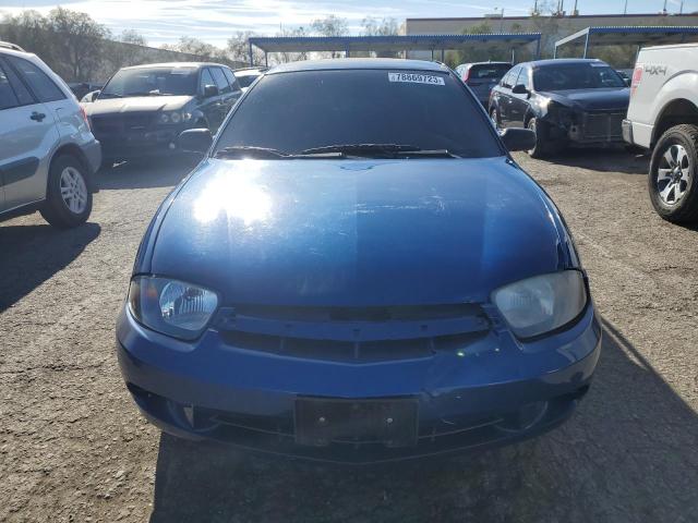 1G1JC52F647264369 - 2004 CHEVROLET CAVALIER BLUE photo 5