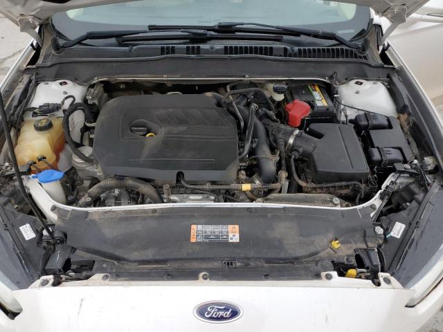 3FA6P0HD8ER121238 - 2014 FORD FUSION SE WHITE photo 11