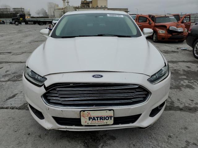 3FA6P0HD8ER121238 - 2014 FORD FUSION SE WHITE photo 5