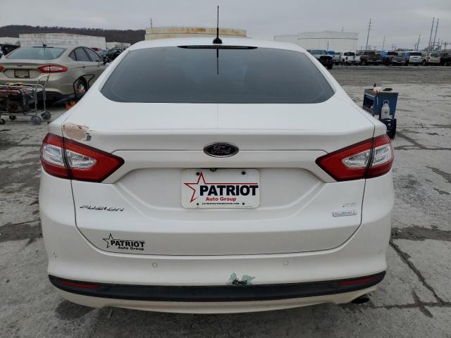 3FA6P0HD8ER121238 - 2014 FORD FUSION SE WHITE photo 6