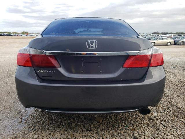 1HGCR2F35FA037811 - 2015 HONDA ACCORD LX GRAY photo 6