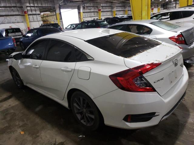 19XFC1F77KE209063 - 2019 HONDA CIVIC EXL WHITE photo 2