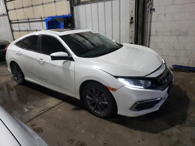 19XFC1F77KE209063 - 2019 HONDA CIVIC EXL WHITE photo 4