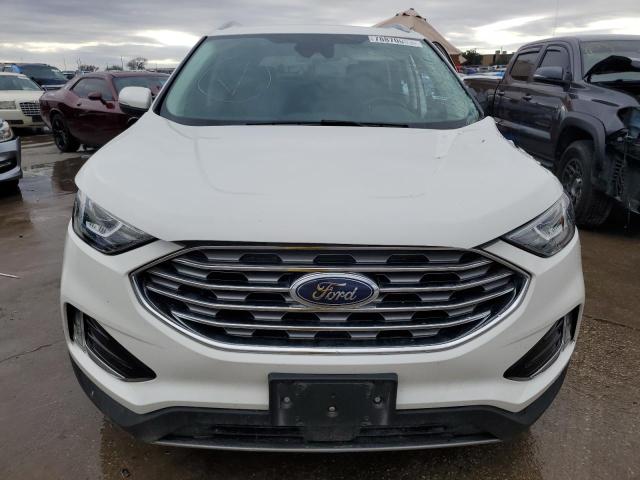 2FMPK3J94LBB61134 - 2020 FORD EDGE SEL WHITE photo 5