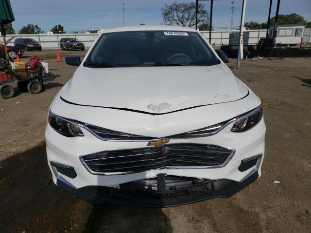 1G1ZB5ST2JF280002 - 2018 CHEVROLET MALIBU LS WHITE photo 5