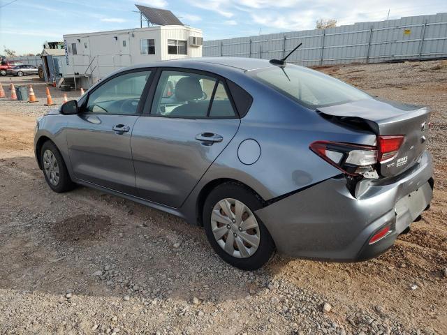 3KPA24AB4KE166957 - 2019 KIA RIO S GRAY photo 2