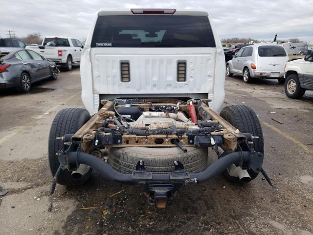 3GTU9DED8MG179691 - 2021 GMC SIERRA K1500 SLT WHITE photo 6