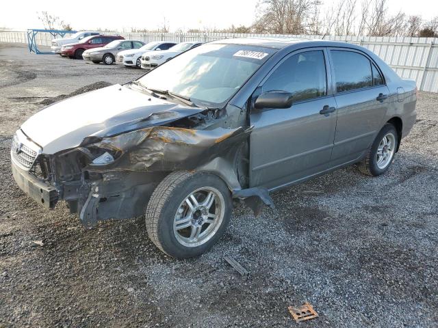 2T1BR32E95C555101 - 2005 TOYOTA COROLLA CE GRAY photo 1