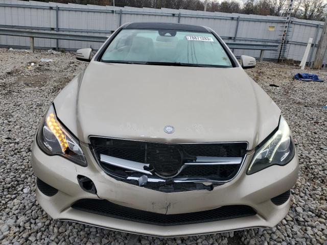 WDDKJ6FB7FF306769 - 2015 MERCEDES-BENZ E 400 BEIGE photo 5