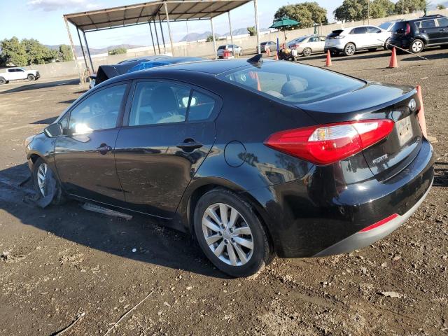 KNAFX4A61G5506947 - 2016 KIA FORTE LX BLACK photo 2