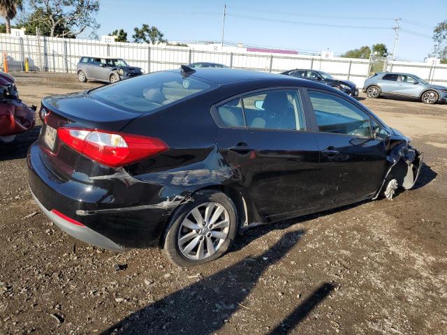 KNAFX4A61G5506947 - 2016 KIA FORTE LX BLACK photo 3