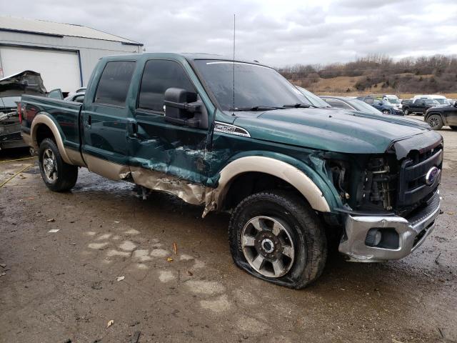 1FT7W2BT0BEC23418 - 2011 FORD F250 SUPER DUTY GREEN photo 4