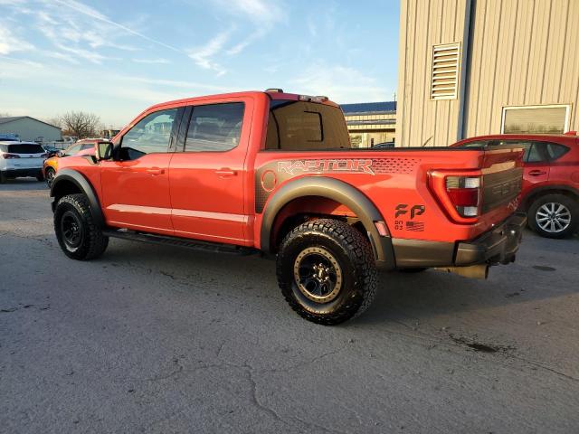 1FTFW1RG7PFC80781 - 2023 FORD F150 RAPTOR ORANGE photo 2