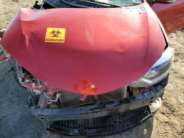 5YFBURHE3GP543117 - 2016 TOYOTA COROLLA L RED photo 11