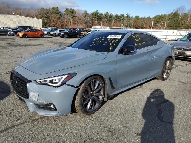 JN1FV7LL0NM680284 - 2022 INFINITI Q60 RED SPORT 400 GRAY photo 1