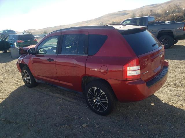 1J8FF47W77D170698 - 2007 JEEP COMPASS RED photo 2