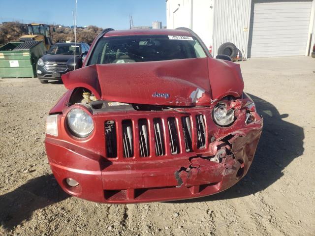 1J8FF47W77D170698 - 2007 JEEP COMPASS RED photo 5