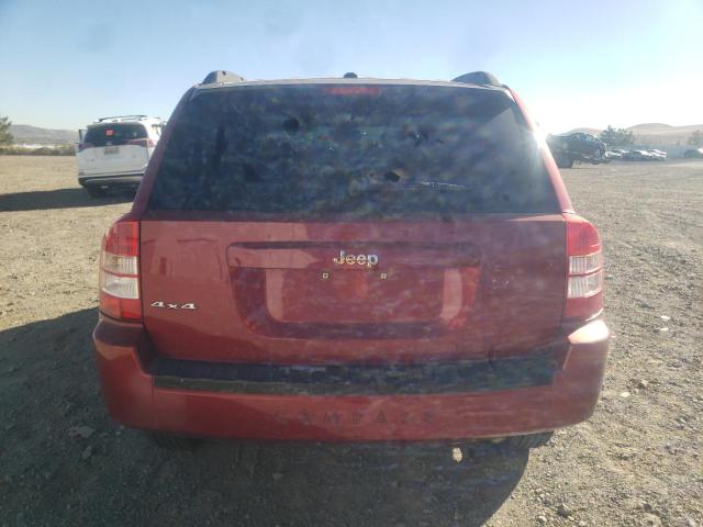 1J8FF47W77D170698 - 2007 JEEP COMPASS RED photo 6