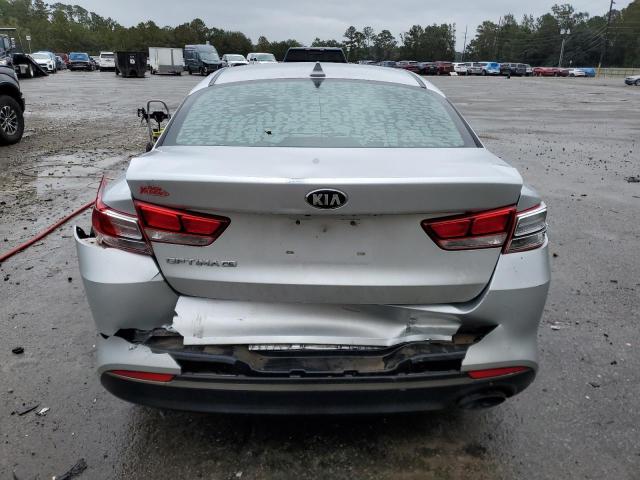 5XXGT4L39HG149214 - 2017 KIA OPTIMA LX SILVER photo 6