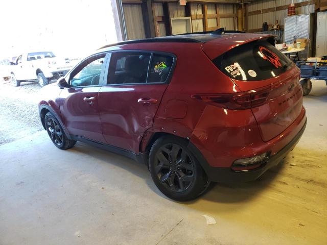 KNDP63AC1N7002670 - 2022 KIA SPORTAGE S MAROON photo 2