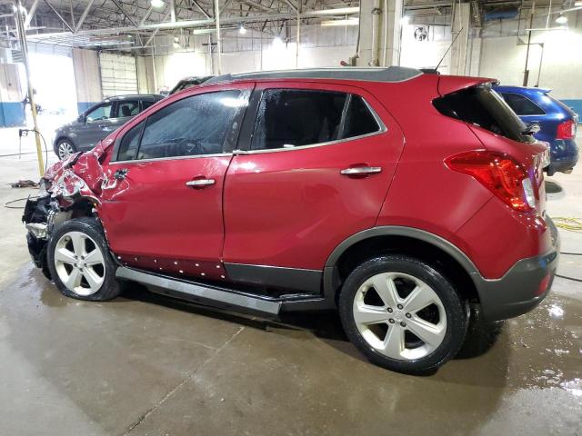 KL4CJFSB6GB698814 - 2016 BUICK ENCORE CONVENIENCE RED photo 2