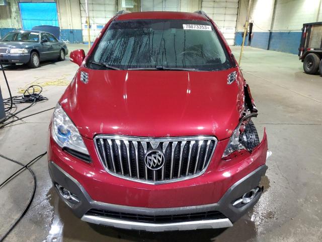KL4CJFSB6GB698814 - 2016 BUICK ENCORE CONVENIENCE 红色 照片 5