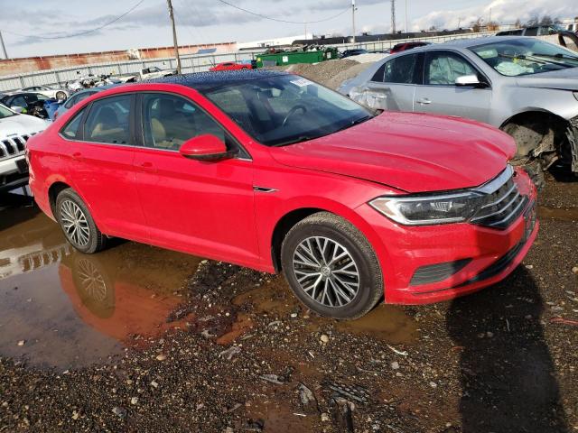 3VWE57BU0KM055044 - 2019 VOLKSWAGEN JETTA SEL RED photo 4