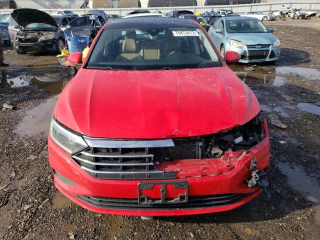 3VWE57BU0KM055044 - 2019 VOLKSWAGEN JETTA SEL RED photo 5