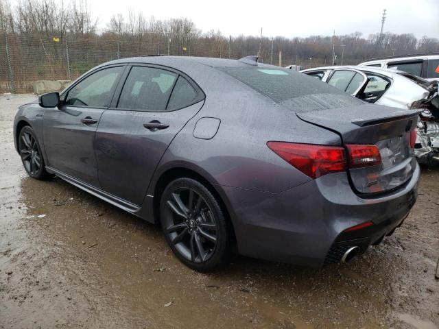 19UUB2F65JA007977 - 2018 ACURA TLX TECH+A GRAY photo 2