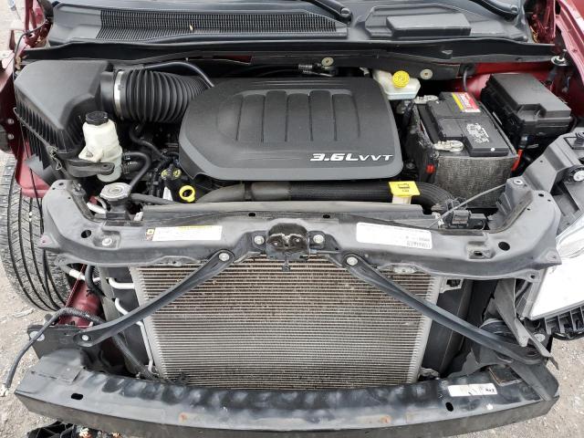 2C4RC1CG9DR511456 - 2013 CHRYSLER TOWN & COU TOURING L RED photo 11