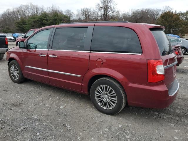 2C4RC1CG9DR511456 - 2013 CHRYSLER TOWN & COU TOURING L RED photo 2