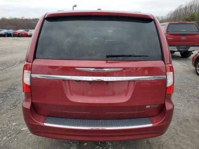 2C4RC1CG9DR511456 - 2013 CHRYSLER TOWN & COU TOURING L RED photo 6