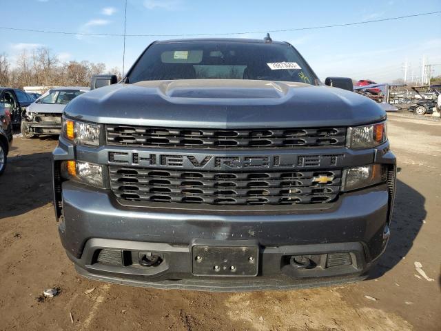 3GCUYBEF8MG129799 - 2021 CHEVROLET SILVERADO K1500 CUSTOM BLUE photo 5