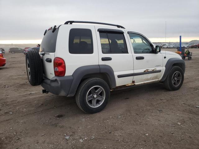 1J4GL48K34W242992 - 2004 JEEP LIBERTY SPORT WHITE photo 3