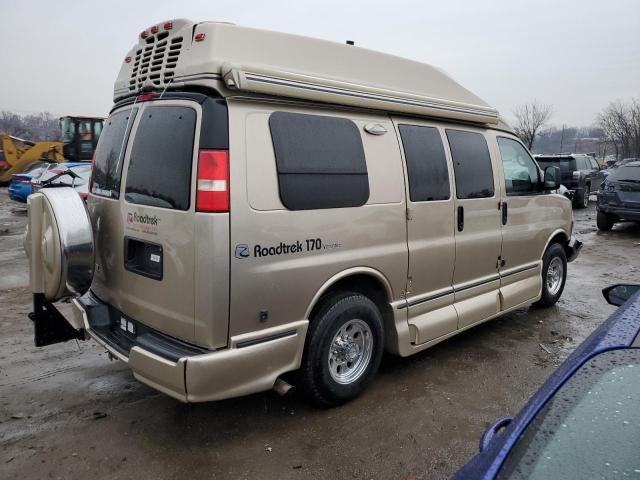 1GCWGFCA8C1177231 - 2012 CHEVROLET EXPRESS G2 GOLD photo 3