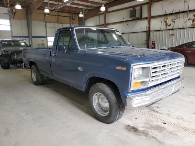 1FTDF15Y3GNA44821 - 1986 FORD F-150 BLUE photo 4