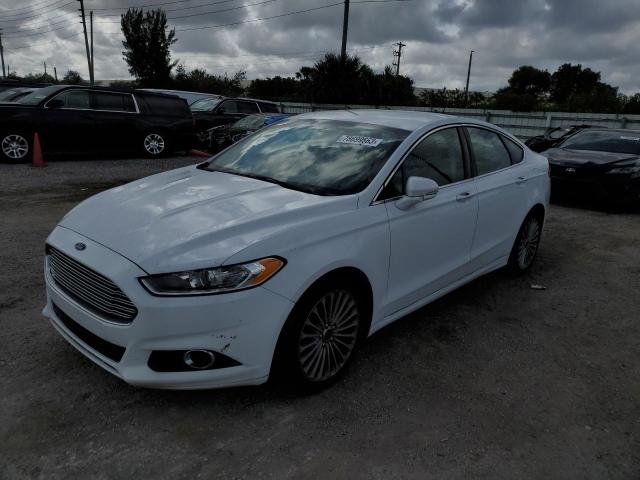 3FA6P0K96GR179811 - 2016 FORD FUSION TITANIUM WHITE photo 1