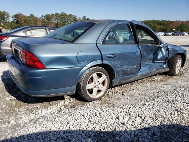 1LNHM87AX2Y629270 - 2002 LINCOLN LS BLUE photo 3