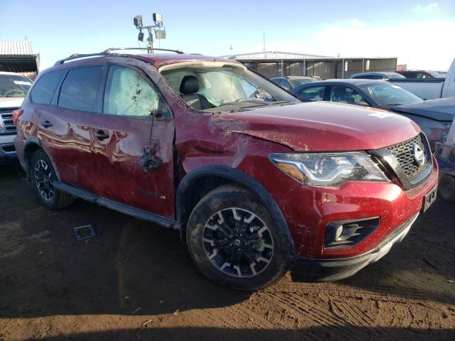 5N1DR2CM7LC622594 - 2020 NISSAN PATHFINDER SL RED photo 4