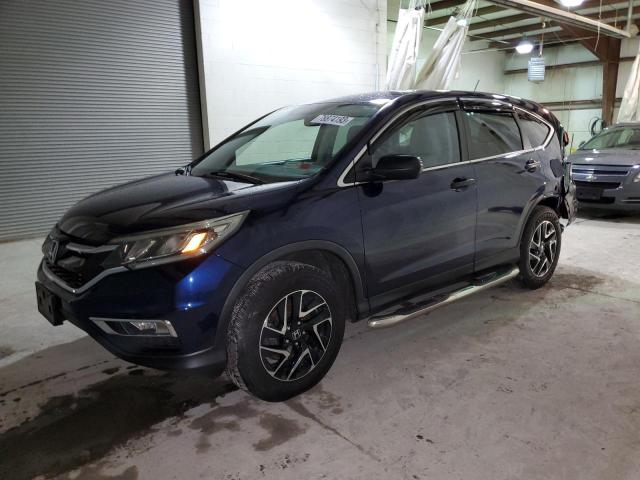 5J6RM3H47GL020396 - 2016 HONDA CR-V SE BLUE photo 1