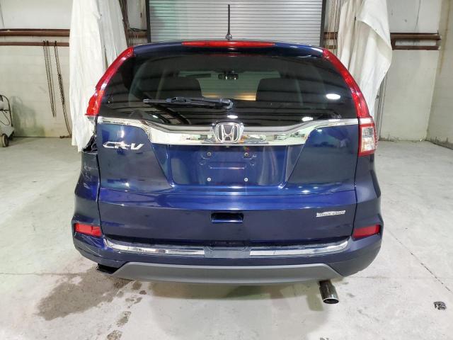 5J6RM3H47GL020396 - 2016 HONDA CR-V SE BLUE photo 6