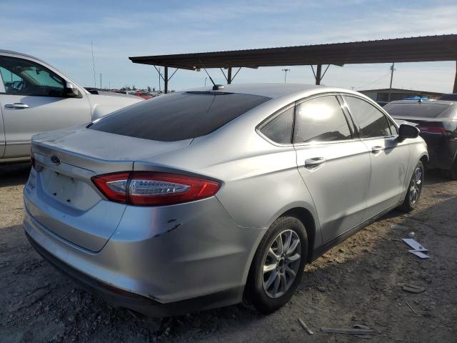 3FA6P0G77FR136584 - 2015 FORD FUSION S SILVER photo 3