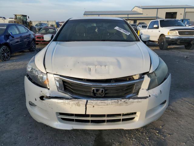 1HGCP36809A017400 - 2009 HONDA ACCORD EXL WHITE photo 5