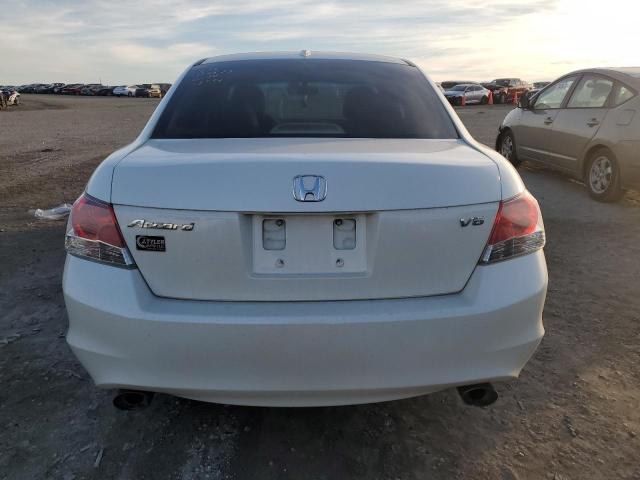 1HGCP36809A017400 - 2009 HONDA ACCORD EXL WHITE photo 6