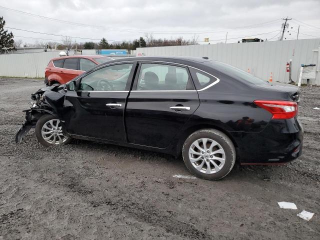 3N1AB7AP5KY274390 - 2019 NISSAN SENTRA S BLACK photo 2