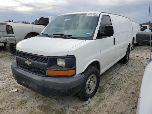 1GCWGFCF4F1187125 - 2015 CHEVROLET EXPRESS G2 WHITE photo 1