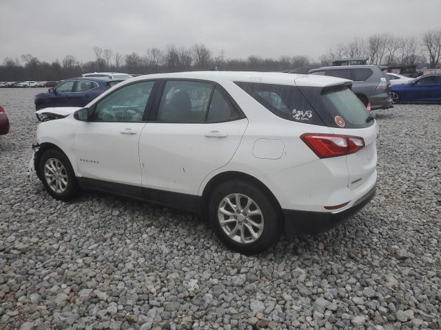 3GNAXREV6JL125766 - 2018 CHEVROLET EQUINOX LS WHITE photo 2