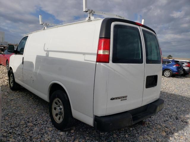 1GCSGAFX8B1189069 - 2011 CHEVROLET EXPRESS G1 WHITE photo 2